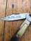 Puma Knife: Puma Original Rare 1970's-80's Gelder Twin Blade Knife with Tools and Jacaranda Handle