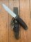 MORA Swedish Made Clipper Hunting Knife with Rubberised Handle Plastic Sheath and Fire Starter