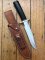 COLD STEEL Japanese made R1 Military Classic Knife with Leather Sheath