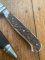 1970's Hubertus Solingen Jagdnicker Knife with Deer Antler Handle & Sheath