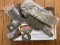 ESEE Knives- ESEE-3 Knife with Ivory Beige Micarta Handle & OD Green Kydex Sheath