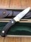 Puma Knife: Puma Rarity Original 1769-1991 4 Star Fixed Blade COPPER Silberlöwe Knife with Grenadill Handle in Original Box