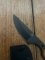 USA Made Nemesis 2-Zero (NK-14) Small Black/Grey Anodised NECK/BOOT KNIFE