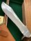 Puma Knife: Puma Pre-64 Rare White Hunter with Stag in Original Sheath & Wooden Box