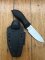 Spyderco Bill Moran Japanese Fixed Blade Knife in Kydex Sheath