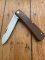 Puma Knife: Puma 644 Original Folding Pocket Knife with Jacaranda Handle Circa 1982 Model