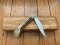 Puma Knife: Puma 1975 Special Edition Emperor 915 Folding Knife with Stag Antler Handle in Puma Wooden Box