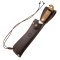 Puma Knife: Puma German Special Edition 'LEOPARD' Model White Hunter with Peach Burl Handle #038