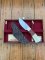 Mackrill Custom Knives 1999 SCI Limited edition African Rosewood & Giraffe Bone Handle #89-100