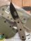 ESEE Knives- ESEE-3 Knife with Ivory Beige Micarta Handle & OD Green Kydex Sheath