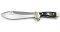 Puma Knife: Puma Rüdemann 40 with Black Micarta Handle in Sheath & Custom Wooden Box