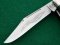 Schrade Parker E4 American Eagle stockman knife, Thomas Jefferson, green handles