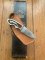 Puma Knife: Puma Very Rare 2002 'WIND' Skeleton Knife in Leather Sheath