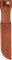 Knife Sheath: Mid Brown Leather Sheath - 7 inches