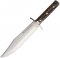 Linder Big Big Big Bowie with Stag Antler Handle and beautiful Leather Sheath