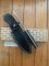 LionSTEEL Italy. Model T5 MI Canvas Micarta Handle Satin Blade with Leather Sheath