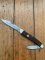 Puma Knife: Puma 1976 Senior 572 Twin Blade Knife with Jacaranda Handle #35672