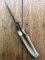 Puma Knife: Puma 1985 USED 745 4 Star Full Sized Folding Lock Knife with Stag Antler Handle *19581
