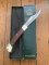 Puma Knife: Puma 1995 Trail Boss/Emperor 975 Folding Knife with Jacaranda Handle Original Box #51592