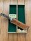 Puma Knife: Puma Pre-64 Rare White Hunter with Stag in Original Sheath & Wooden Box