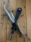 J.NOWILL & SONS  J.ADAMS SHEFFIELD ENGLAND BLACK/SILVER FS COMMANDO KNIFE
