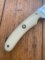MAFFI SYDNEY AUSTRALIA Small Bone Handled Fixed Blade Knife