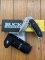 Buck Knife: 2006 Model Buck Alpha Hunter Folding Knife with Black Rubberised Handle & Pouch