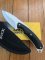 Buck Knife: Rare 2007 Buck Alpha Hunter with Black Rubber Handle