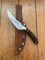 Lance Davison Custom Knife Maker Melbourne Australia Upswept Skinner