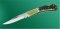 Puma Knife: Puma Gent Folding Knife with Stag Antler Handle with Box and Pouch