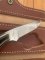 Browning Knife Limited Edition Model 376 knife in Leather Display Case