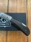 Puma Knife: Puma Tec Damascus Ebony Hardwood Folding Liner Lock Knife