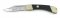Puma Knife: PUMA 2001 Sergeant Folding Lock Knife With Black Handle in Original Puma Pouch