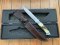 Puma Knife: 2008 Puma Rare German Cougar Stag Antler Knife in Original Wooden Box