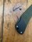 Puma Knife: Puma Rare Commando Model Lock back Knife with Black ABS Handle 1985