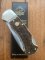 Puma Knife: 2018 Puma 4 Star Full Sized Folding Lock Knife with Thick Stag Antler Handle