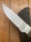 MAFFI SYDNEY AUSTRALIA Brown Handled Fixed Blade Knife With Sheath