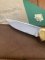 Puma Knife: Puma 1983 Original 4 Star Folding Lock Blade Scrimshawed Roaring Red Stag Knife with in Presentation Box #71/300