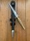 J.NOWILL & SONS  J.ADAMS SHEFFIELD ENGLAND GOLD/SILVER FS COMMANDO KNIFE