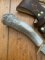 Ken Richardson Custom Handmade 6" Fillet Blade Hunting Knife with Deer Antler Handle & Custom Sheath