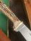 Puma Knife: Puma 6398 Original 1970 Hunters Friend knife Scrimshawed by SELVIDGE  with Sheath & Box