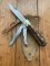 Puma Knife: Puma 941 Jagdtaschenmesser 1973 Hunting Pocket Knife with Stag Antler Handle #41371
