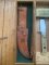 Puma Knife: 1966 Puma Skinner with Stag Antler Handle & Original Wooden Box  & Paperwork