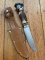 Kissing Crane Robert Klass Solingen German Cowboy Bowie Hunting Knife