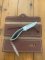 Browning Knife Limited Edition Model 376 knife in Leather Display Case