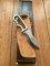 Puma Knife: Puma Very Rare 2002 'FERRANTROPH' Skeleton Knife in Leather Sheath