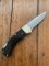Puma Knife: Puma Original 1977 4 Star Folding Lock Blade Knife with Black Ebony Micarta Handle #29771