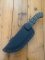 TOPS USA Tom Brown TRACKER  Model #1 with Black Tactical Kydex Knife Sheath