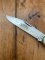 Puma A G RUSSELL 1974 Rare 9mm Luger Bullet Commemorative Club Knife No:106