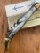 Laguiole French Made Circa 1980's 2 Piece Folding Knife Model #1004